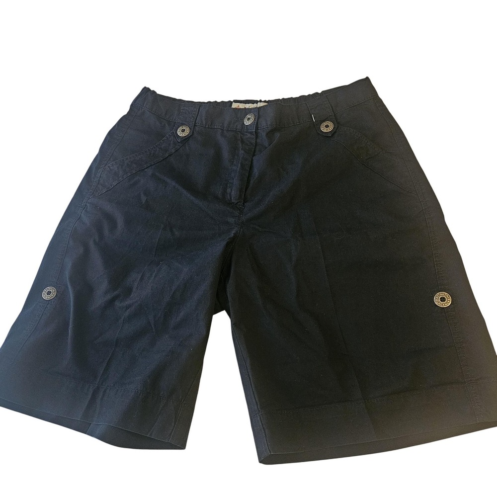 Mat de Misaine Shorts Womens 40 Casual Button Pocket France Nautical Sailor Styl